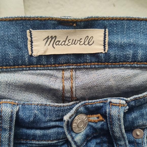 Womens Madewell Highrise skinny crop size 24 - Picture 2 of 5